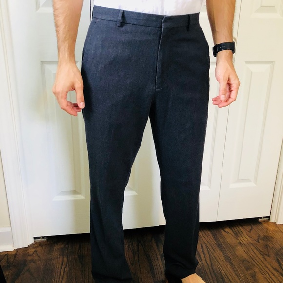 Calvin Klein Other - Calvin Klein Nailshead Grey Dress Pants 32x32